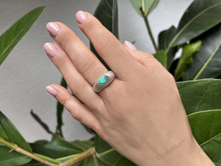 Anello opale