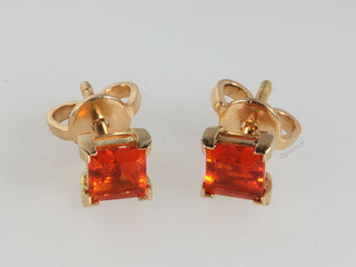 Orecchini opali di fuoco