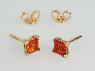 Orecchini opali di fuoco