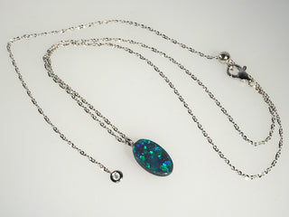 Collana opale nero