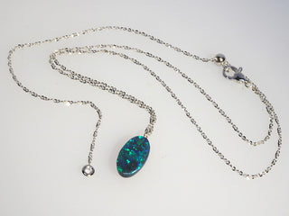 Black Opal Necklace