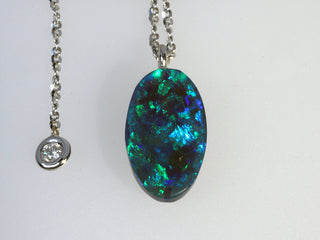 Black Opal Necklace