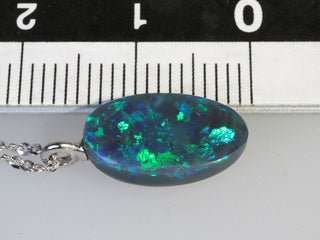 Black Opal Necklace