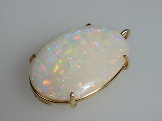 Pendente opale oro 18k