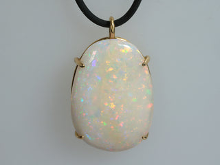 Pendente opale oro 18k