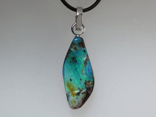 Australian Boulder Opal Pendant