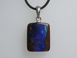 Australian Boulder Opal Pendant