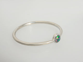 Anello opale australiano