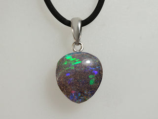 Pendente opale boulder australiano