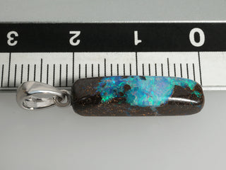 Pendente opale boulder australiano