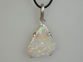 Pendente opale bianco