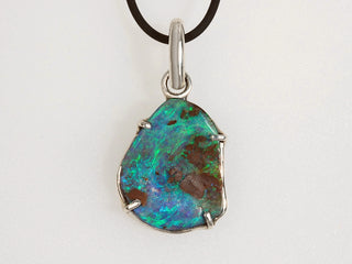 Pendente opale boulder australiano