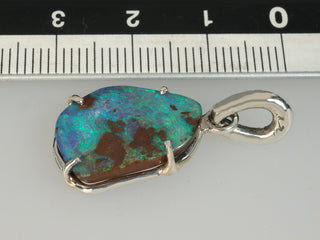 Pendente opale boulder australiano