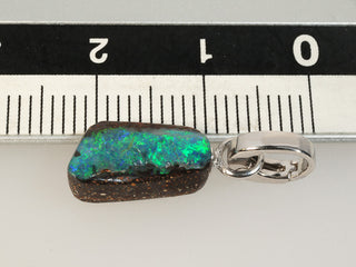 Pendente opale boulder australiano