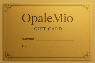 Carta regalo oro OpaleMio