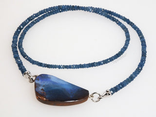 Collana opale boulder
