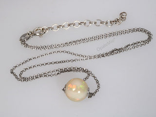 Collana perla opale