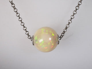 Collana perla opale