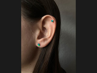 Orecchino oro 18k